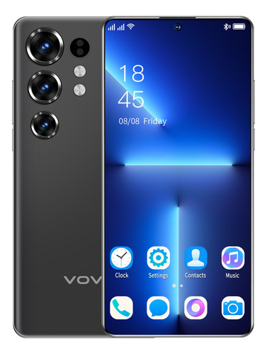 Vove S24 Dual Sim 2025 Popular El Último Modelo Smartphone 16gb Ram 512gb Rom Android 13 Desbloquea Más Vendido Celular 5g Wifi 6,74 Pulgadas Negro