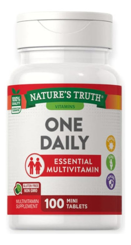 Multivitaminico One Daily 100 Mini Tabletas - Nature's Truth