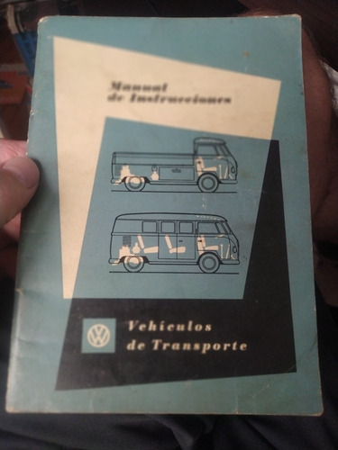 Manual De Propietario Vw Kombi En Español Original 1961