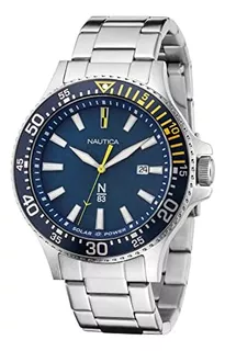 Nautica N83 Mens N83 Cocoa Beach Reloj De Pulsera De Acero I