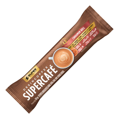 Desincoffee Supercafé Cinnamon Roll 14 Sachês