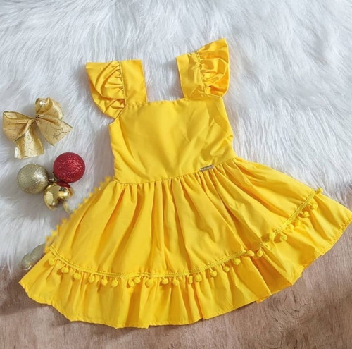 Vestido Infantil Festa Casamento Daminha Princesa Criança