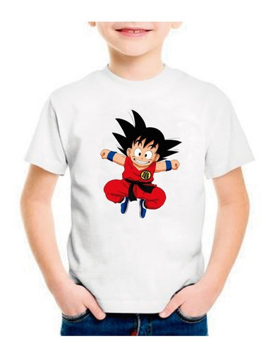 Polera De Niño Sublimada Dragon Ball Z19