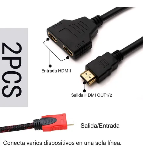 Cable hdmi con varias salidas sale