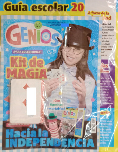 Revista Genios Kit De Magia Número 3 (n°1370)