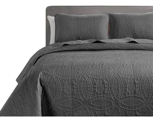 Edredón King Size Imp + 2 Fundas