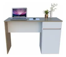 Comprar Escritorio Juvenil Oficina Moderno Puerta P\u002Fnotebook Cajón Color Olmo Everest