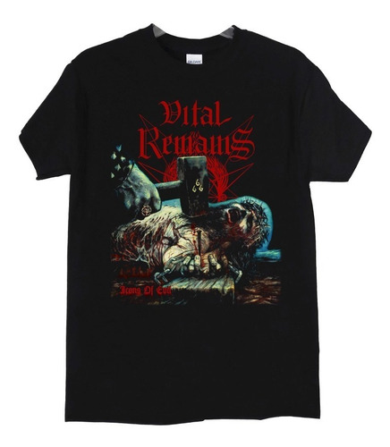 Polera Vital Remains Icons Of Evil Metal Abominatron