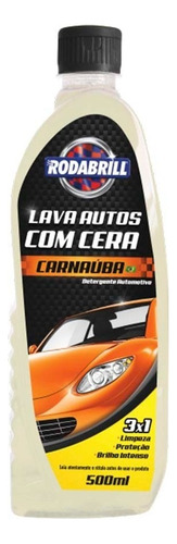 Lava Autos Com Cera Carnauba 500 Ml Shampoo Automotivo