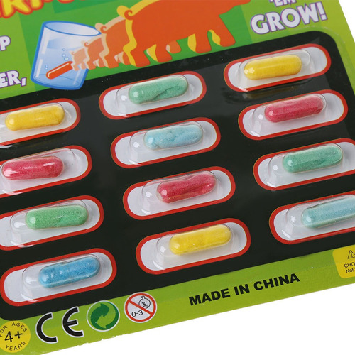 Imagen 5 de 5 de 4pcs Magic Grow Cápsulas Bebé Cognición Juguetes Educativos