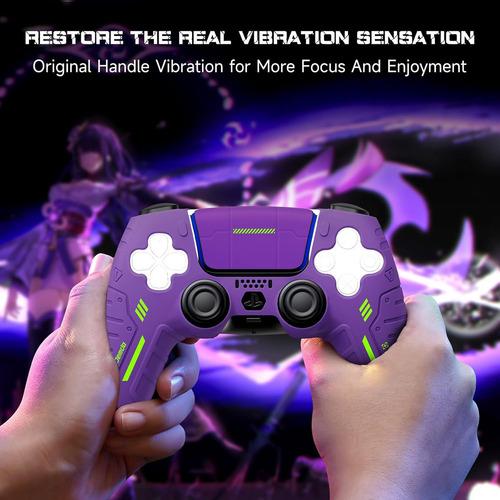 Js Funda Protectora De Silicona Suave Para Mando Ps5, Color