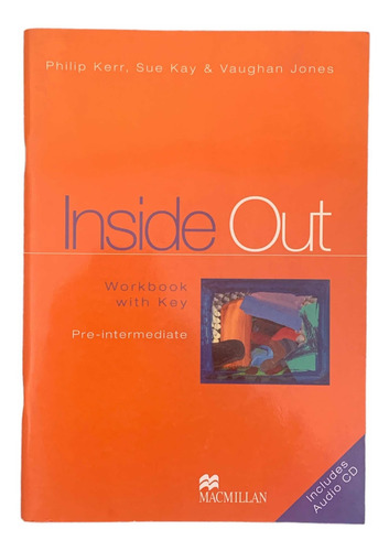 Libro De Ingles. Inside Out. Workbook Pre-intermediate. (Usado)