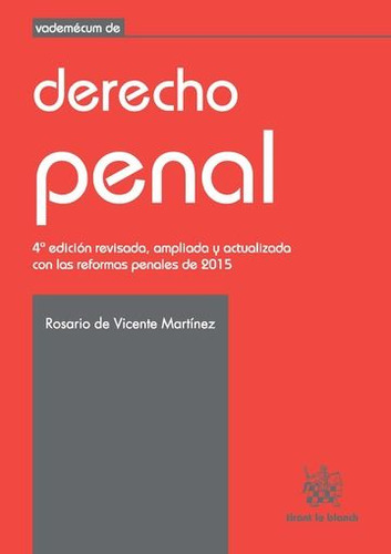 Libro Vademã©cum De Derecho Penal 4âª Ediciã³n 2016 - De ...