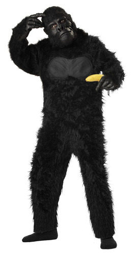 Disfraz Para Niño Gorila Talla Large Halloween