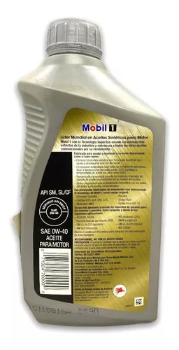 ACEITE MOBIL UNO 0W/20 1 LITRO