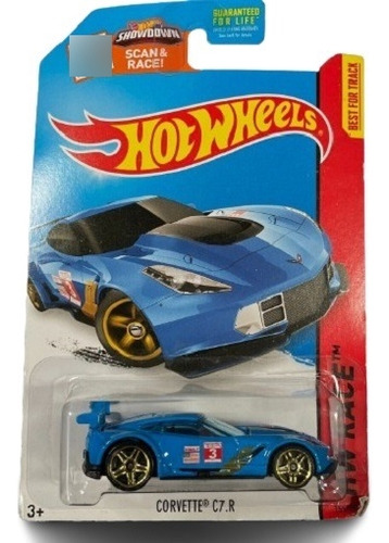 Hot Wheels Corvette C7. R Hw Race #155/250 Año 2013