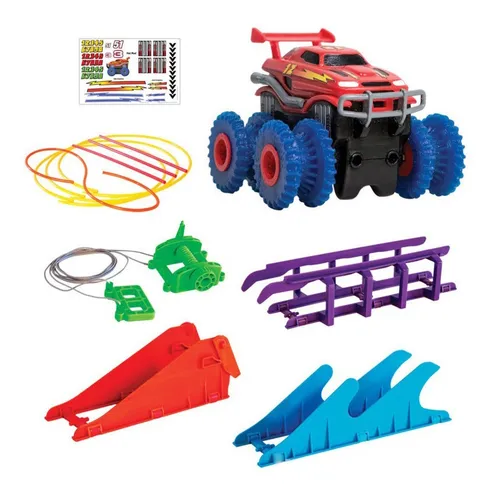 HOT WHEELS Monster Trucks Llanta de Acrobacias (2021) 