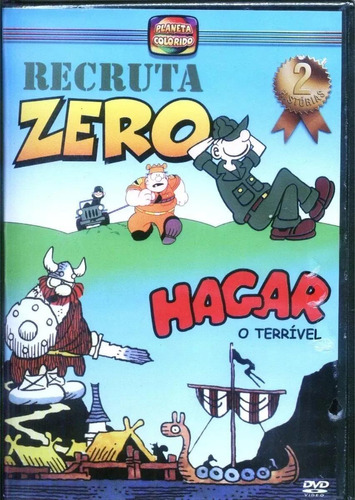 Dvd Recruta Zero E Hagar O Terrível