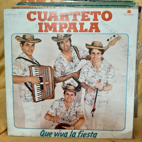 Vinilo Cuarteto Impala Que Viva La Fiesta C4