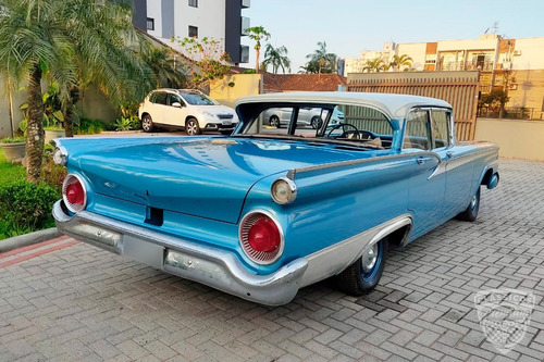 Imagem 5 de 12 de Ford Fairlane 500 4 Door 1959 59 - Documentado - Azul