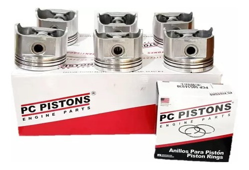 Piston Ford Super Duty 6.2 16 Valvulas Con Anillos Std