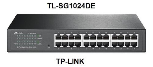 Switch 24 Puertos Tplink 10/100 Tl-sg1024de Rack- Escritorio