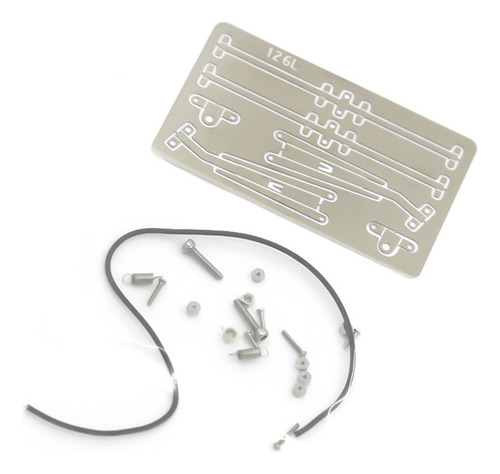 1 Par Rc Universal Parabrisas Limpiaparabrisas Set Para