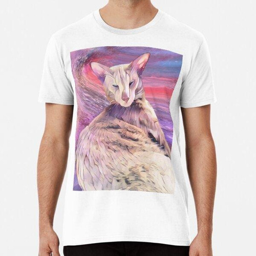 Remera Gato Siames Algodon Premium