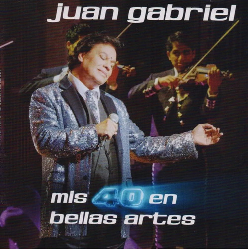 Juan Gabriel Mis 40 En Bellas Artes Cd Doble Sellado / Kktus
