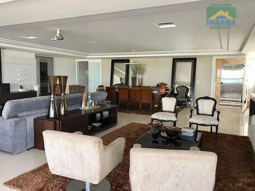 Imagem 4 de 15 de Apartamento Residencial Mobiliado Para Venda E Locação, Cabo Branco, João Pessoa. - Ap0894