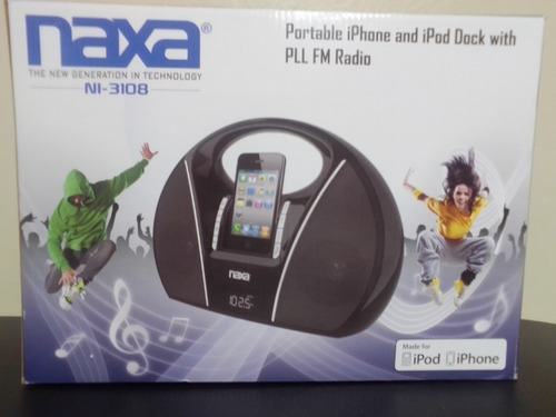 Dock Para iPhone Y iPod De 20 Pines Naxa