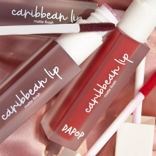Labial Caribbean Lip Spice Alta Pigmentacion Efecto Mate Color Marrón