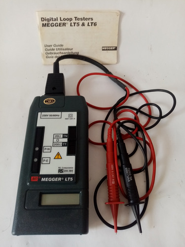 Avo Megger Lt5 Probador De Bucle - No Probado (Usado)