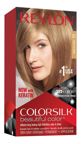 Tinte Cabello Colorsilk Beautiful Colorkeratina Rubio Oscuro