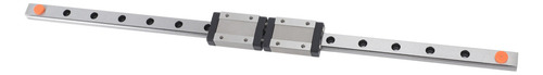 Guia De Trilho Linear Mgn12, Guia De Movimento De 400 Mm, 2
