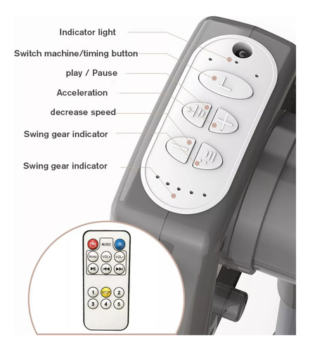 Mecedora Automática Para Cuna Junto A La Cama
