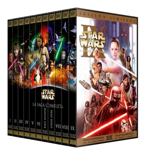 Star War - Saga Completa  Dvd Latino 