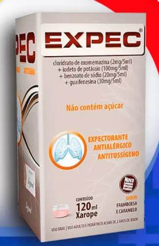 Expec Xarope Expectorante Antialérgico 120mL