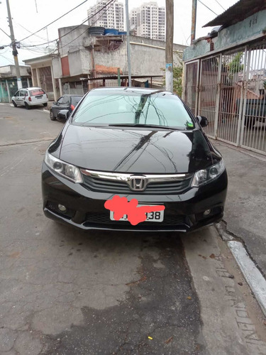 Imagem 1 de 7 de Honda Civic 2015 1.8 Lxs Flex Aut. 4p
