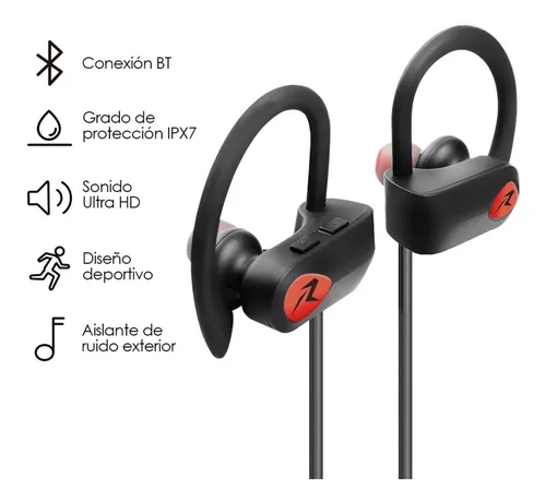 Redlemon Aud fonos Bluetooth Sport Hd Ipx7 Contra Agua Sudor