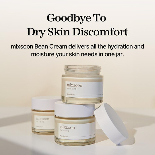 Mixsoon Bean Cream 50ml Idratación Profunda Y Cuidado Poros