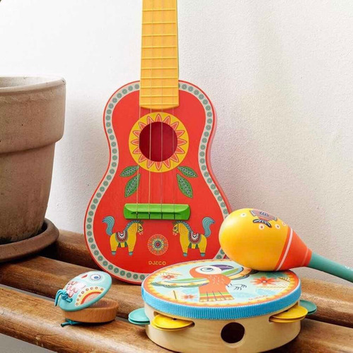 Ukelele Djeco Infantil Instrumento Musical Cadaques Kids