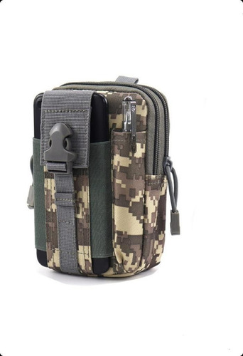 Bolsa Táctica Militar Para Celular Cámara Multiusos Cruzada