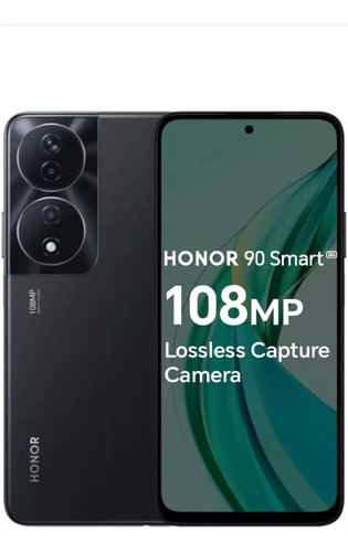 Celular Honor 90 Smart 5g Midnight Black 128 Gb + 4 Gb
