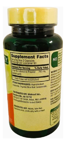 Echinacea 760mg - 100 Cap Spring Valley