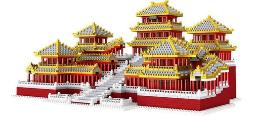 Conjunto De Maquetas Arquitectura Epang Palace, Minibloques