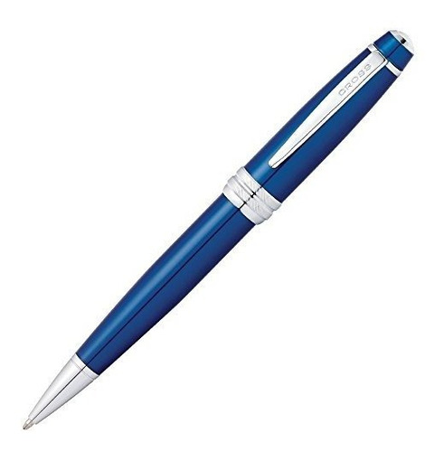 Bolígrafo Pluma Esfero Bolígrafo Cross Bailey Lacado Azul Y 