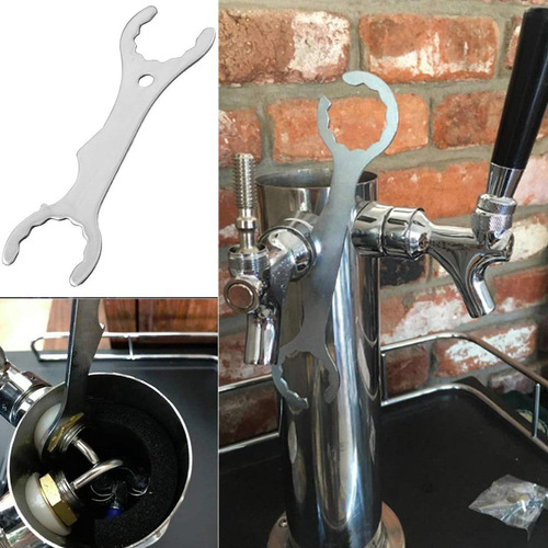 Fe Llave De Grifo De Cerveza De Mano Universal Portátil Para
