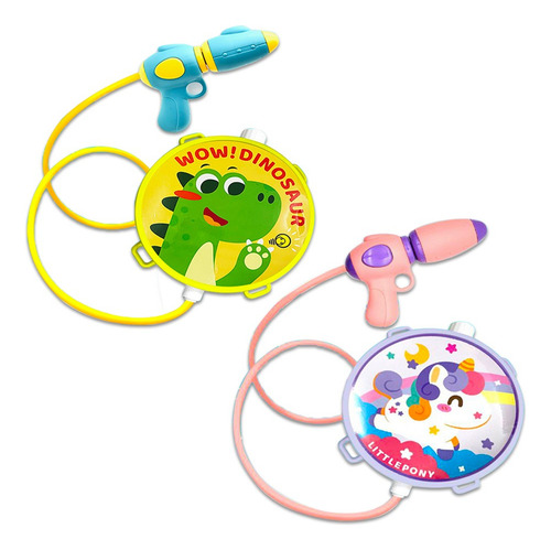 Pistola Lanzador De Agua Con Tanque Mochila Juguete Infantil