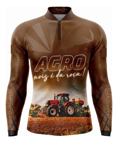 Camisa Camiseta Agro Agricultura Da Roça Proteção Uv50+